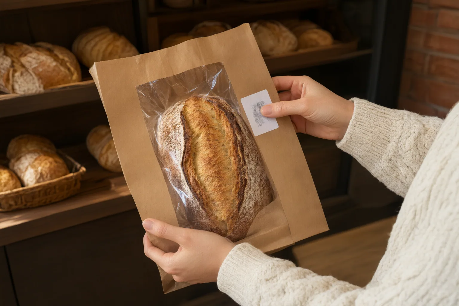 Editorial scene showing practical next steps for How to Handle a Hard-to-Read Food Label When Choosing Packaged Bread