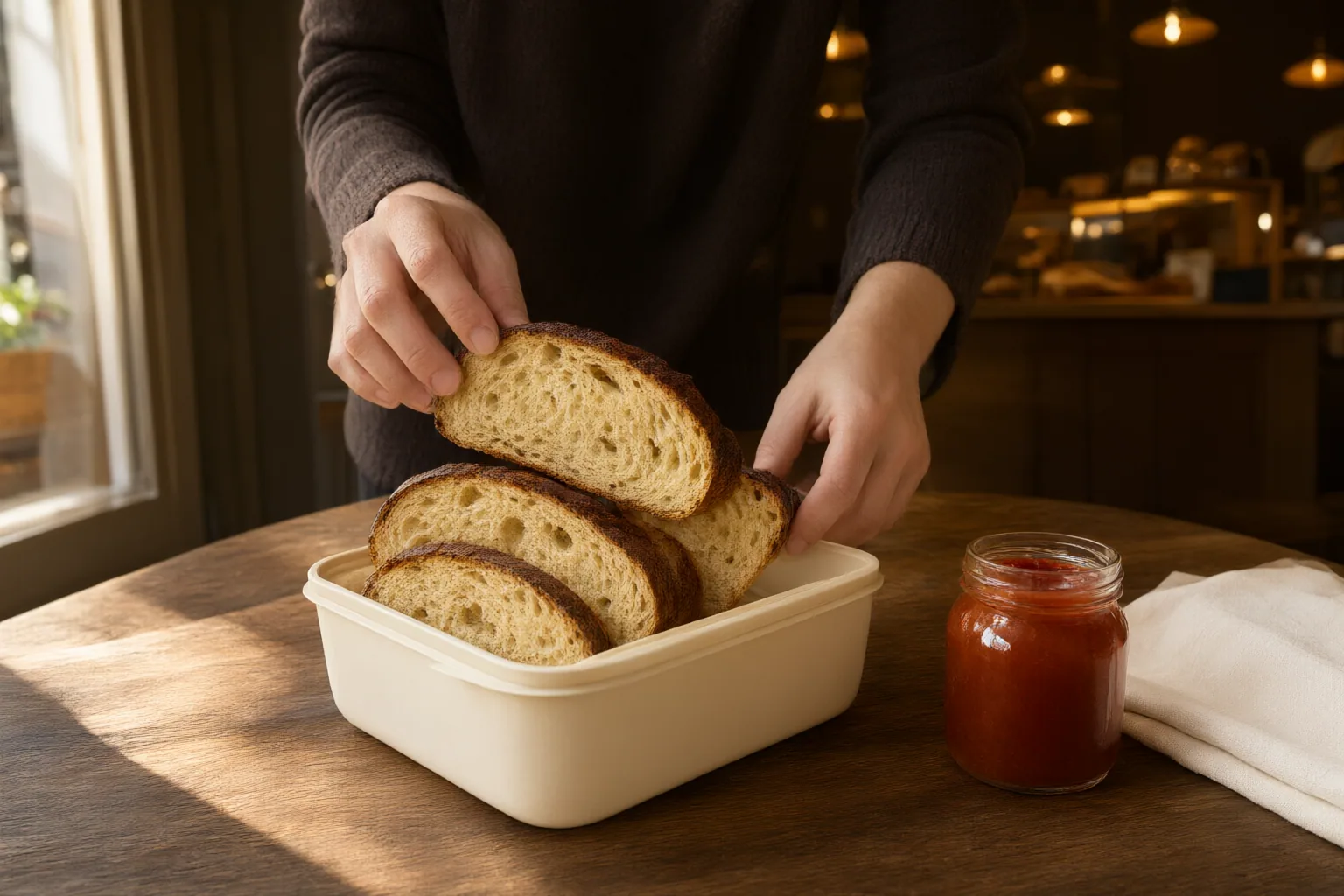Editorial scene showing practical next steps for Choosing Bread for an Easy Meal Between Classes: A Practical Guide for Students