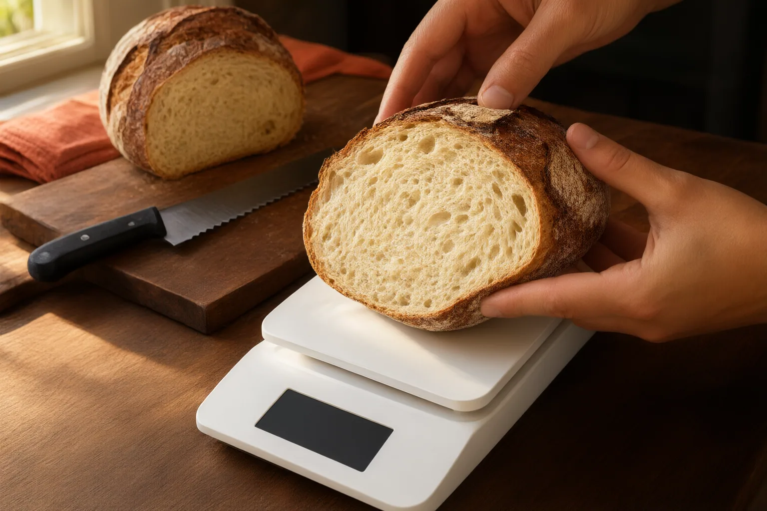 Editorial scene showing practical next steps for Comparing Bread Portion Sizes: Slice Weight, Servings per Pack, and Nutrition Panels