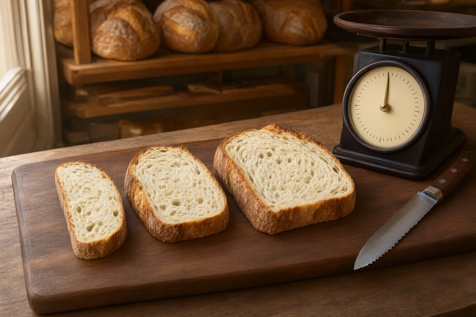 Editorial detail illustrating evidence and decision criteria for Comparing Bread Portion Sizes: Slice Weight, Servings per Pack, and Nutrition Panels