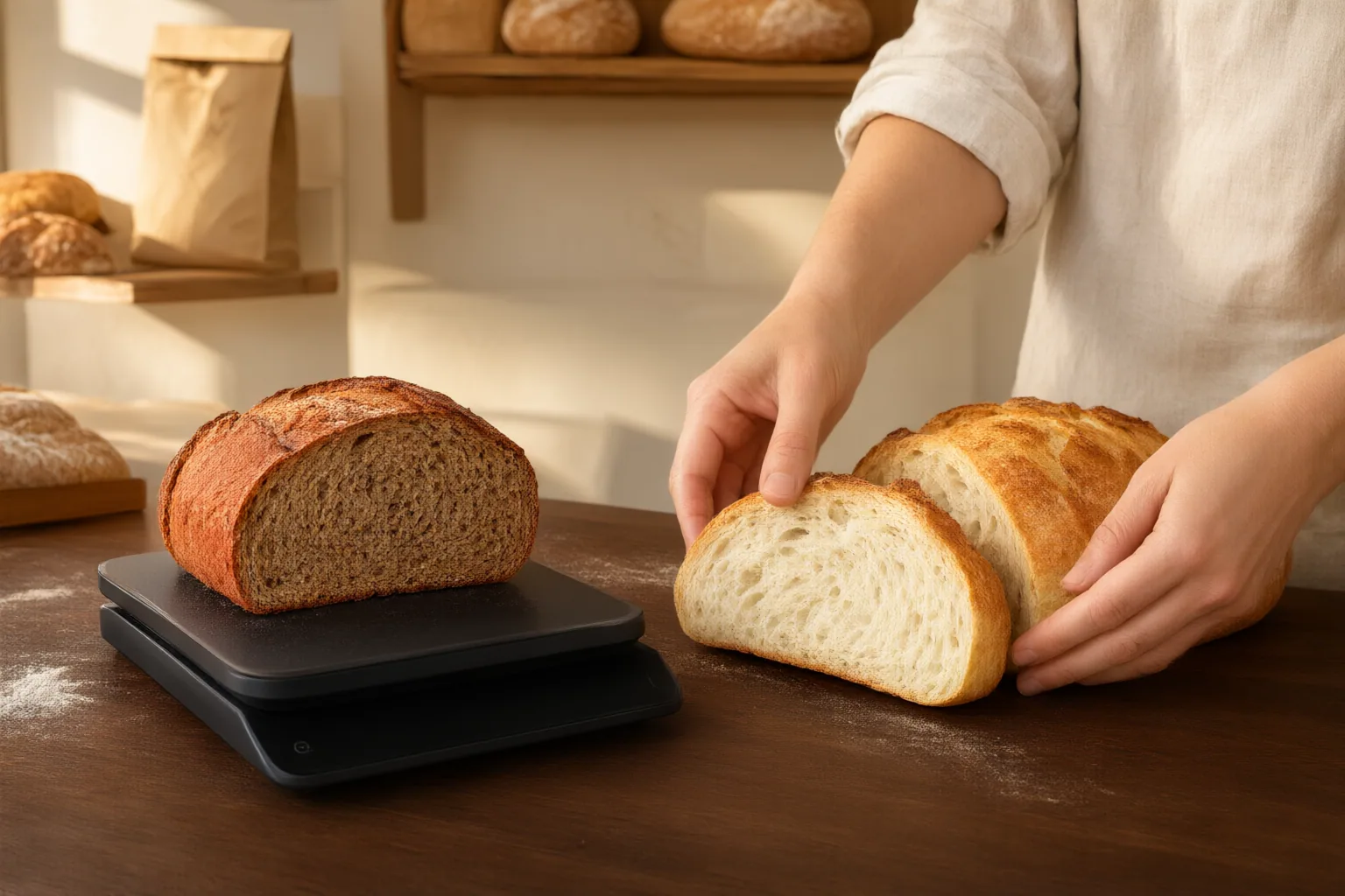 Editorial scene showing practical next steps for How to Compare Nutrition Labels on Packaged Bread When Serving Sizes Differ