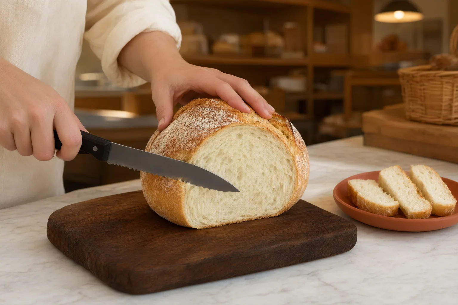 Editorial scene showing practical next steps for How to Slice and Serve Bread Safely to Young Children